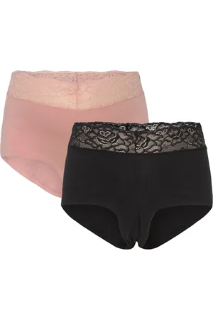 Mama;licious Mlsidsel Alba Modal Briefs 2F 2-P Black