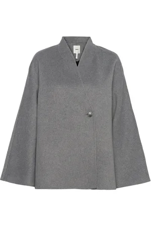 Object Objlinn L/S Oz Open Jacket Div Grey