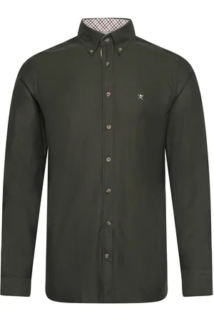 Hackett Flannel Trim Green