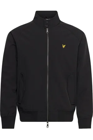 Lyle & Scott Softshell Harrington Jacket Black