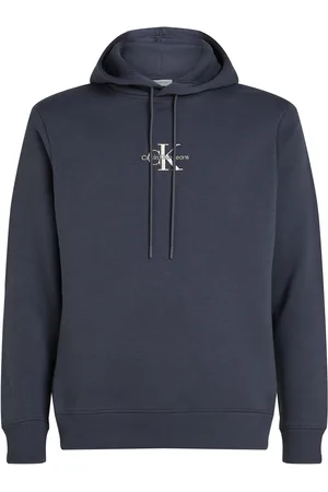 Calvin Klein Monologo Hoodie Navy