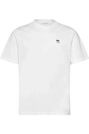 WoodWood Bobby Double Logo T-Shirt White