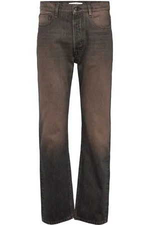 WoodWood Al Straight Leg Jeans Grey
