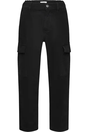 Mads Norgaard Soft Canvas Cargoni Pants Black