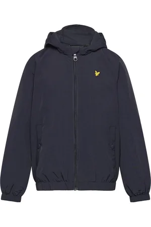 Lyle & Scott Zip Through Hooded Jacket Navy