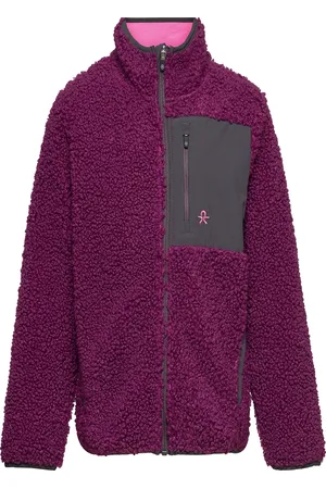 Color Kids Pile Fleece Jacket Purple