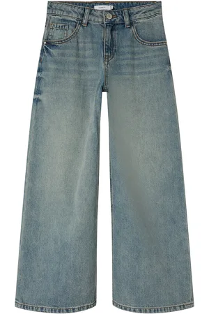 NAME IT Nkfbella Skater Xwide Jeans 3111-Za Noos Blue