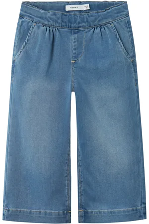 NAME IT Nmfbella Wide Jeans 6485-To Noos Blue