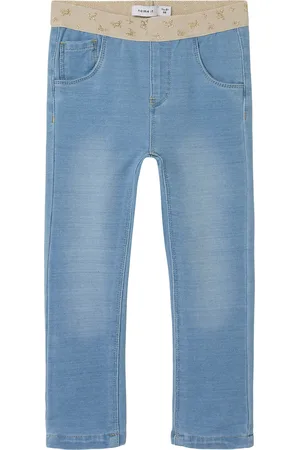NAME IT Nmfsalli Slim Swe Jeans 1190-Bo Noos Blue