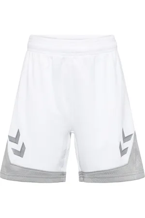Hummel Hmllead Poly Shorts Kids White