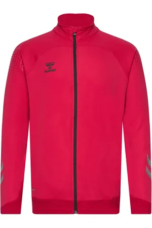 Hummel Hmllead Poly Zip Jacket Red