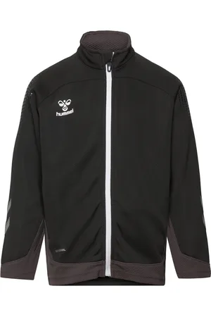 Hummel Hmllead Poly Zip Jacket Kids Black
