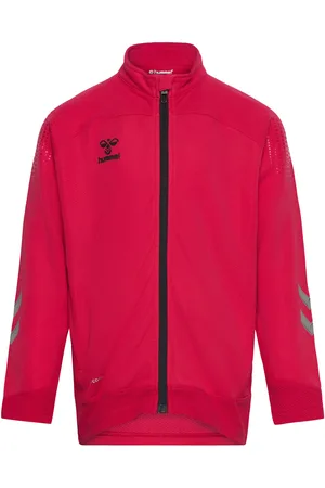 Hummel Hmllead Poly Zip Jacket Kids Red