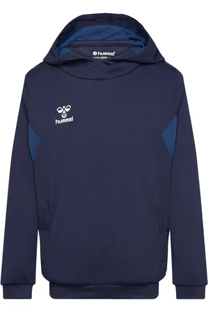 Hummel Hmlauthentic Pl Hoodie Kids Navy