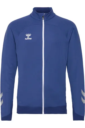 Hummel Hmllead Poly Zip Jacket Blue