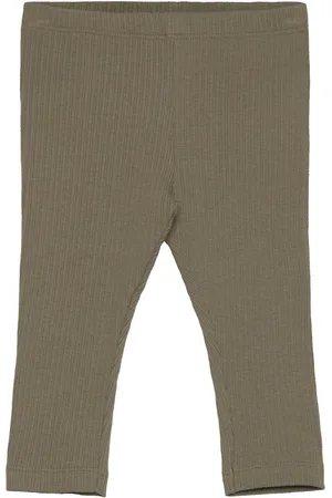 Huttelihut Leggings Rib Khaki
