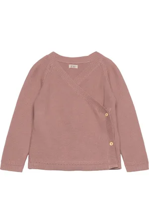 Huttelihut Cardigan Wrap Knit Pink