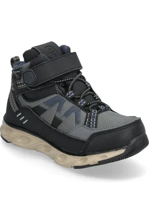 Color Kids Boots Low Cut W. 1 Velcro-Wp Black