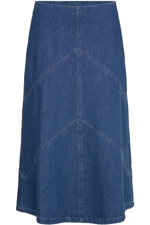 Bruuns Bazaar Canabbeleen Skirt Blue
