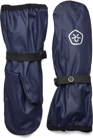Color Kids Mittens Pu Blue