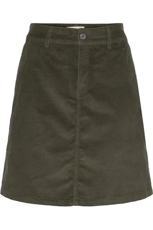 Freequent Fqcordy-Skirt Khaki