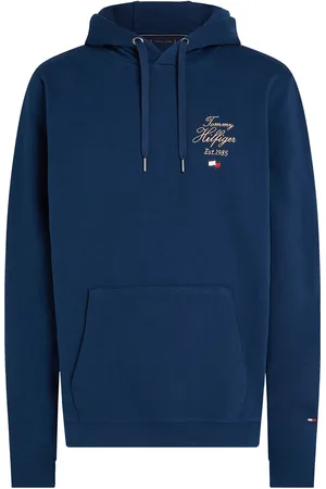 Tommy Hilfiger Script Hilfiger Stack Hoody Navy