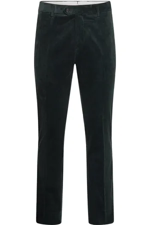 GANT Slim Cord Suit Pants Green