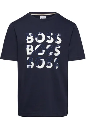 HUGO BOSS Short Sleeves Tee-Shirt Navy