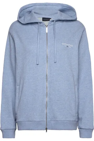 Lexington Classic Logo Zip Hoodie Blue