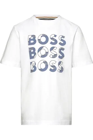 HUGO BOSS Short Sleeves Tee-Shirt White