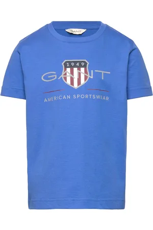 GANT Archive Shield Ss T-Shirt Blue