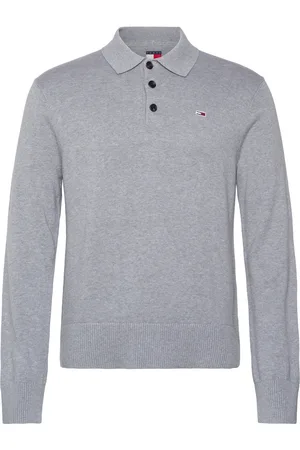 Tommy Hilfiger Tjm Slim Essential Polo Sweater Grey