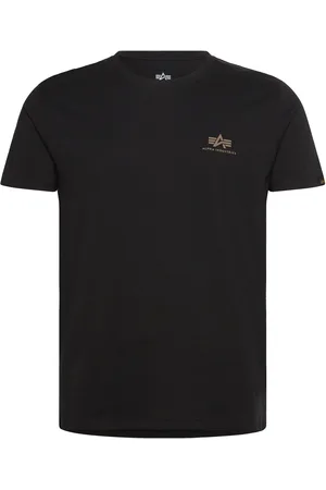 Alpha Industries Backprint T Camo Print Black
