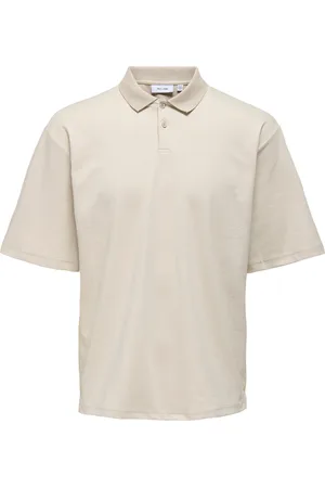 Only & Sons Onscaspian Aut Ss Polo Cream