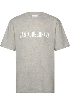 HAN Kjøbenhavn Daily Hk Logo Boxy Tee Grey