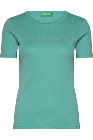 Benetton Short Sleeves T-Shirt Green