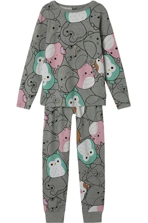 NAME IT Nkfobia Squish Ls Nightset Bfu Grey