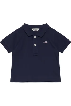 GANT Shield Pique Ss Rugger Navy