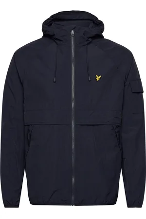 Lyle & Scott Hooded Windbreaker Jacket Navy