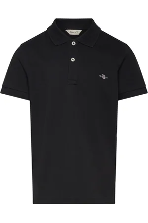 GANT Shield Ss Pique Black