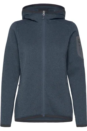 Bergans Kamphaug Knitted W Hoodie Orion Blue Xs Blue