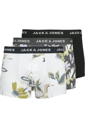 JACK & JONES Jacabstract Trunks 3 Pack Sn Jack & J S White