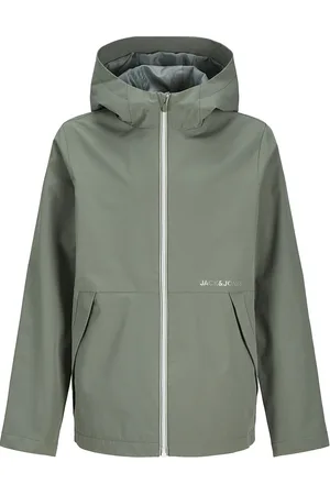 JACK & JONES Jjadam Light Jacket Hood Jnr Jack & J S Green