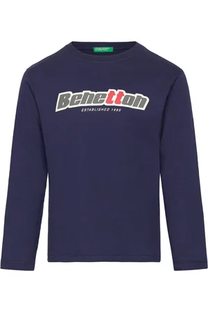 Benetton T-Shirt L/S Navy
