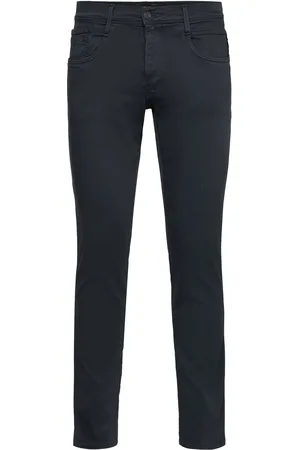 Replay Anbass Trousers Slim Hyperflex Colour Xlite Blue