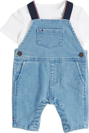 Tommy Hilfiger Denim Dungaree White