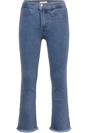 MANGO Trumpet Jeans Blue