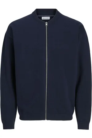 JACK & JONES Jjcalvin Knit Bomber Cardigan Jack & J S Navy