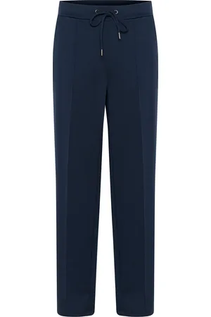 Kaffe Kajenny Straight Pants Navy
