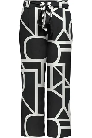 ONLY Carlux Life Palazzo Ankle Pant Noos Black
